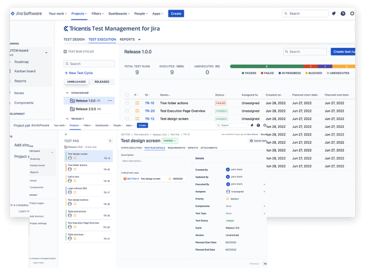 Jira Test Management Tool qTest Integration Tricentis